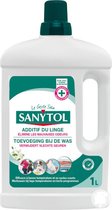 SANYTOL desinfectiemiddel voor wasgoed met witte bloemen - 4 x  1L - Antibacterieel