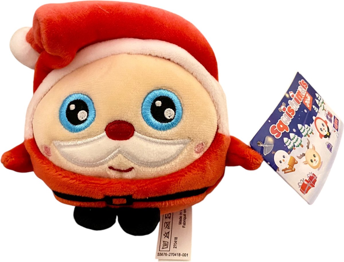Kerst Knuffeltje - Squishimals - kerstman - Kerst Kadootje - Kerst