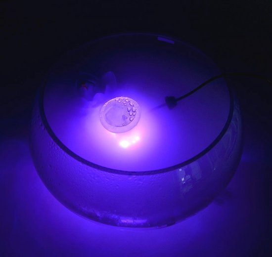 Brumisateur Ultrason Halloween - Machine à Brouillard Avec 12 LED - Pour Aquarium, Décor, Fêtes