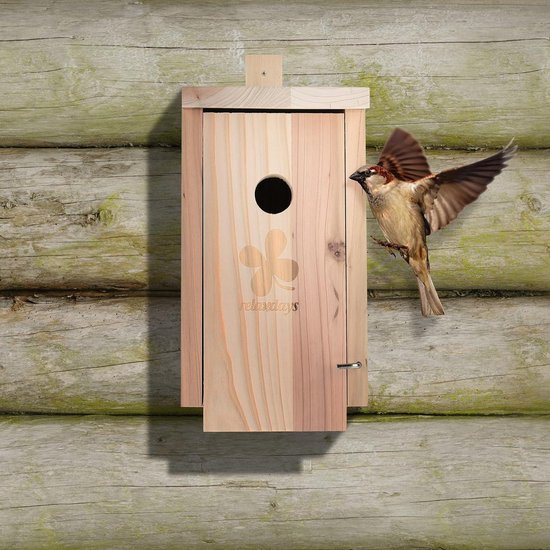 Vogelbescherming - Nestkast Aspen - 28 mm - Steck Utrecht