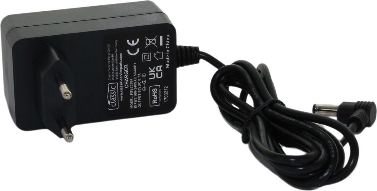 Compatibele Oplader voor de Miele Triflex HX1, Triflex HX2 en Duoflex HX1 Serie Stofzuigers
