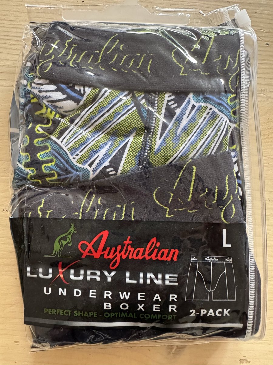 2 stuks Australian Boxershort - Neon Jungle - S