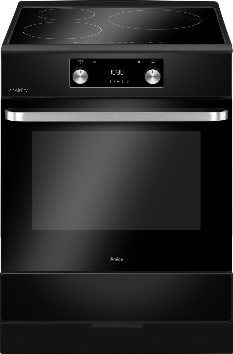 Bol.com Amica ACI7005RN Inductiefornuis 3 zones - Airfry - 11 kookfuncties aanbieding