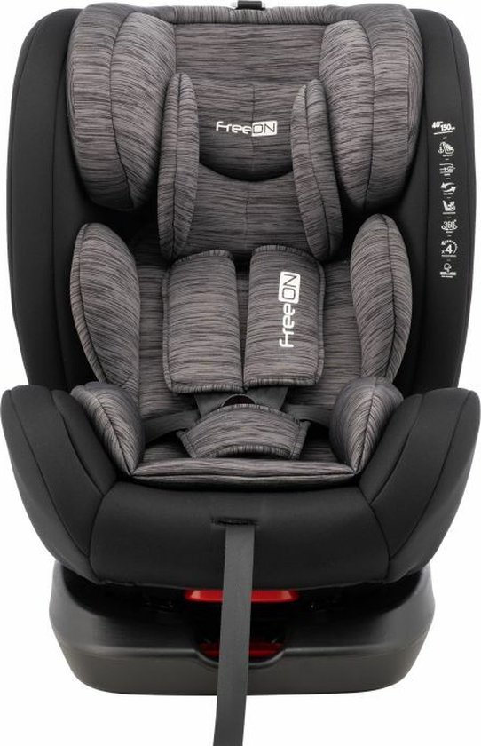 Foto: Freeon sierra autostoel i size isofix 360 draaibaar zwart 40 150cm 