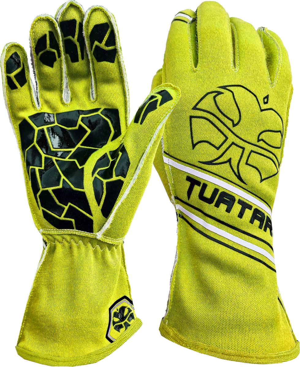 Tuatara - DOMINATOR - Ultimate Race handschoen - Ultra Grip - YLLW - Large