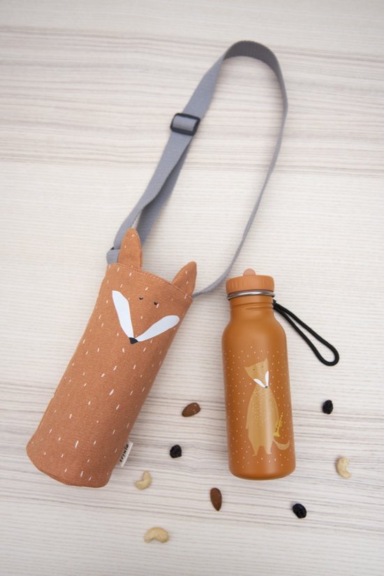 Trixie Drinkfleshouder - Mr. Fox - Thermische Fleshouder - Voor 350 & 500 ML Drinkfles - Oranje - Vos van Trixie — afbeelding 3