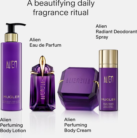Mugler Alien Eau de Parfum – Bloemige, Houtachtige en Amberachtige Parfum - Navulbare Parfum voor dames - 60ml