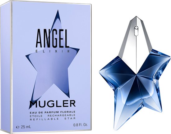 Mugler Angel Elixir Eau de Parfum - Bloemig & Houtachtig Parfum - Navulbaar Parfum - 100ml