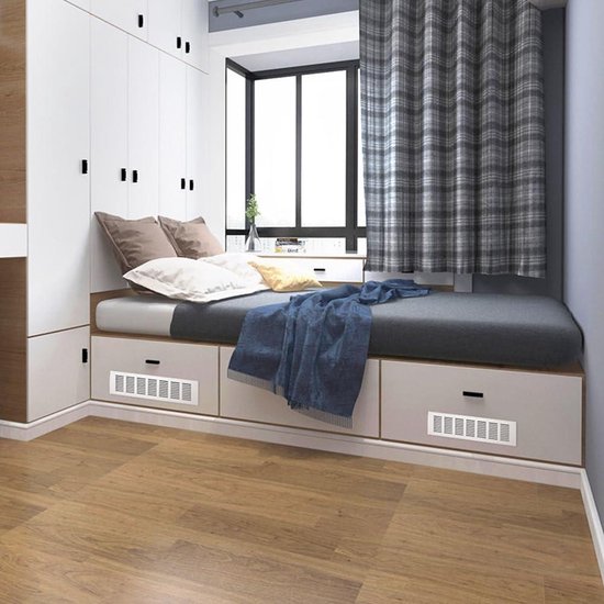 Lot De 4 Grilles D'aération En Aluminium - 80 X 300 Mm