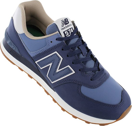 New balance ml574 heren blauw on sale