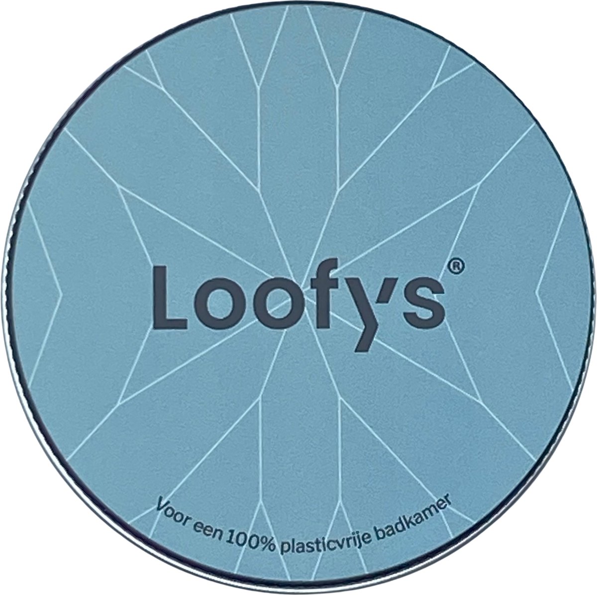 Loofys Zeepblikje Rond Zwart (60ml) - Shampoo & Conditioner Bar Blikje - Herbruikbaar Zeepbakje & Reisblikje - Plasticvrij & Duurzaam