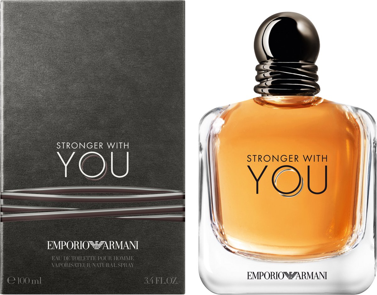 Emporio Armani Stronger With You 100 ml Eau de Toilette - Herenparfum – foto 2
