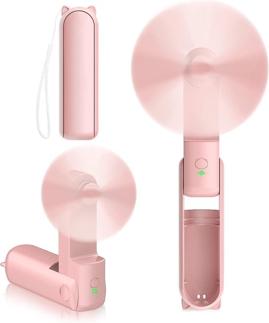 Draagbare handheld ventilator, Mini USB-handventilator met