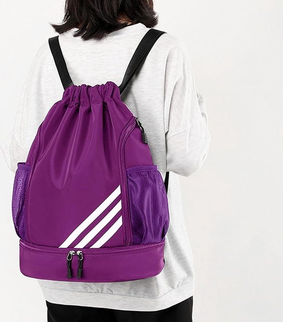 Bagage Training Homme Femme Sac De Sport Plstod étanche 39L - Compartiment Chaussures Et Humide Sac De Voyage Sportif