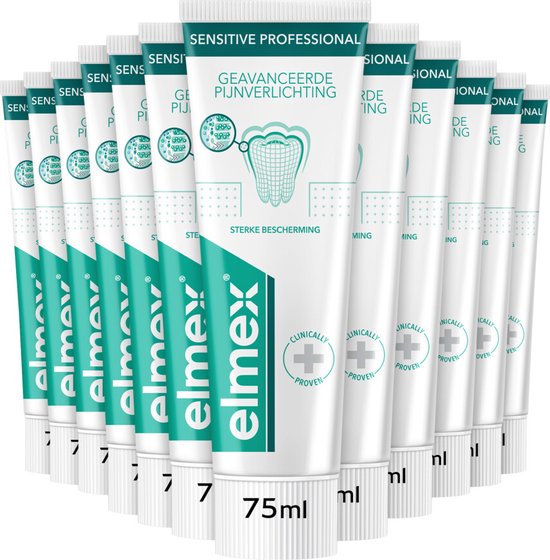 Elmex Tandpasta - Sensitive Professional - 12 x 75 ml