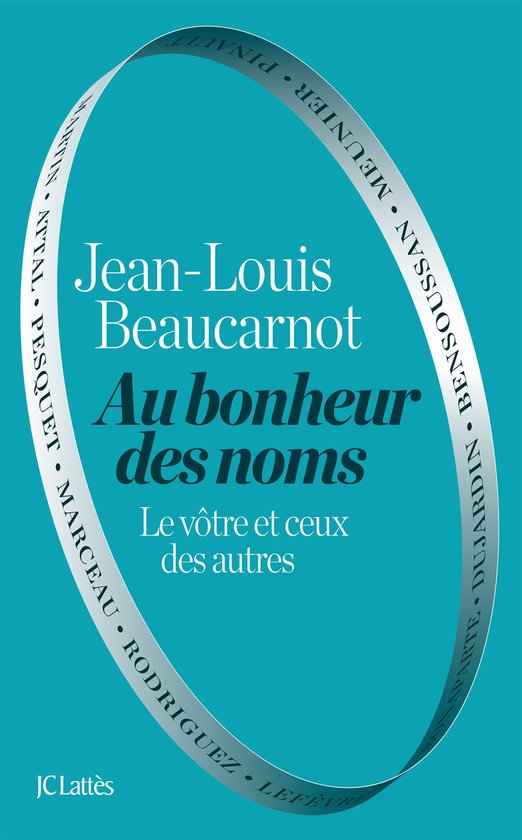 Au bonheur des noms - cover