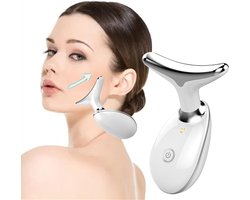 Double Chin Reducer Face Neck Eye Massager - Wrinkle Removal Tool for Face Sculpting and Skin Tightening