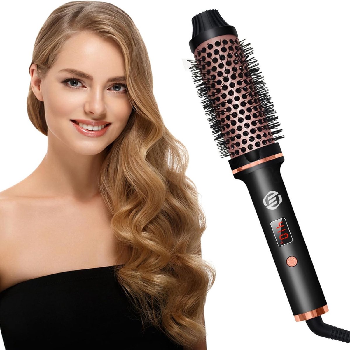 Equivera Hitte Borstel - Warmte Borstel - Hot Brush - Hitteborstel - Keramische Warmteborstel - Warmteborstel