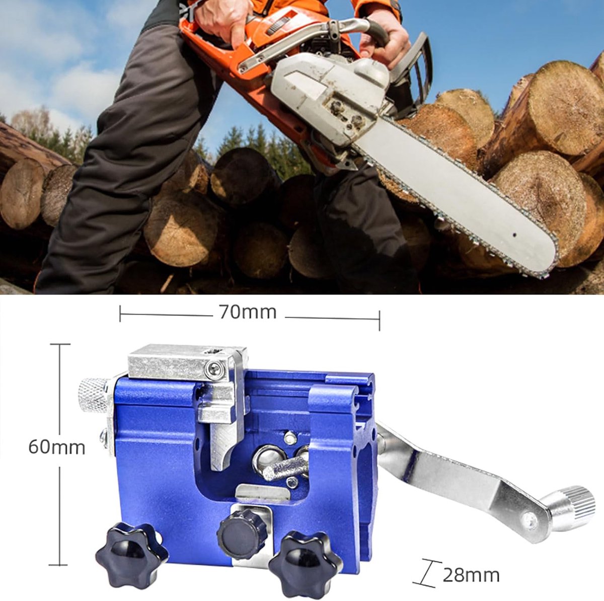 Gude Kettingzaag Kettingslijper GKS108 - Tuinmachineconcurrent