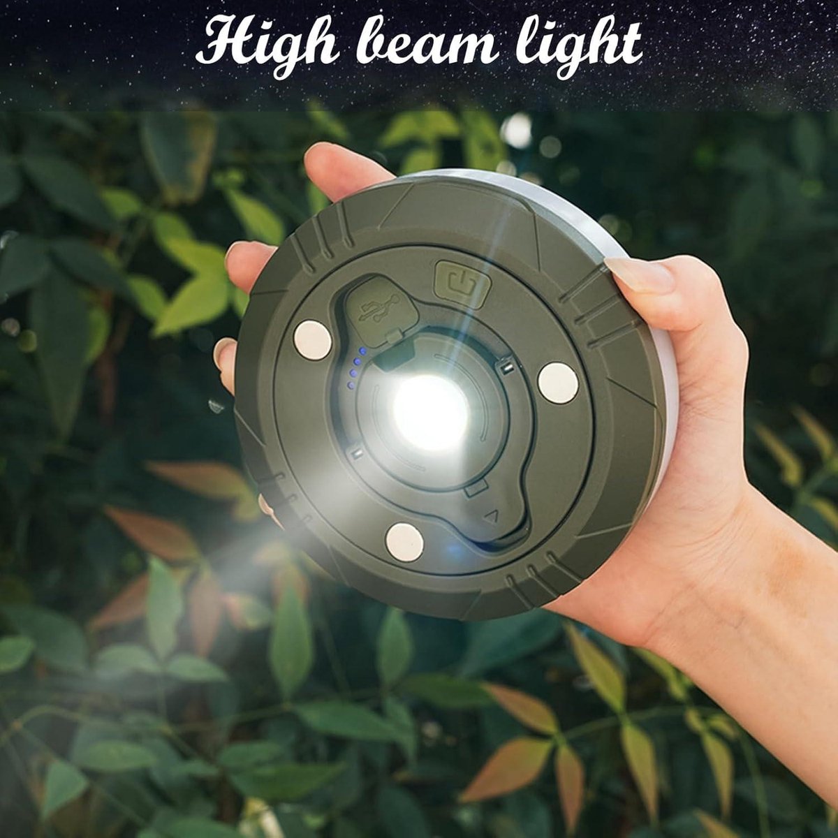 WITTE kampeerlantaarn USB oplaadbare nood draagbare lichtgewicht retro lamp met ijzeren haak opladen voor telefoon waterdichte lamp voor binnen en buiten - Italië, Nieuw - groothandel platform | B2B
