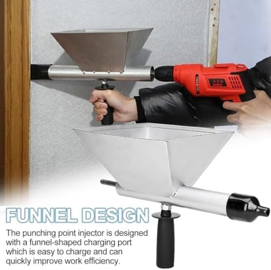 Pulvérisateur à mortier en acier inoxydable pour mortier pompe à mortier avec accessoires Presse