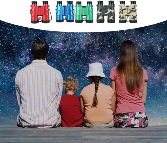 Jumelles Bovista - Jumelles compactes - Jumelles - Ornithologue - Observation des oiseaux - Jouets - Rouge