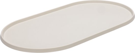 Designed by Lotte Placemat Oona - Hondenvoerbak - Silicone - Beige - 55x30x1,7 cm