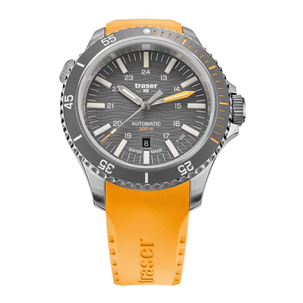 Traser - 110331 - Polshorloge - Heren - Automatisch - P67 Diver Automatic T100 Grijs