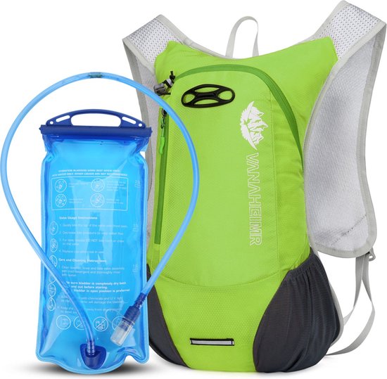 Achsoo Sac à Dos Hydratation Réfléchissant Ultra Léger - Gilet Course Trail Marathon Running Homme Femme - 250ml