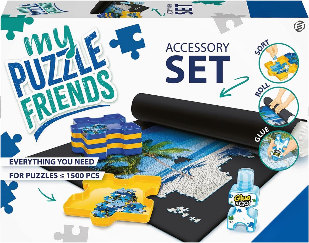 Equivera Puzzelplaat - Puzzelmat - Puzzelbord - Puzzel Plaat - Puzzelplank - Puzzelbord