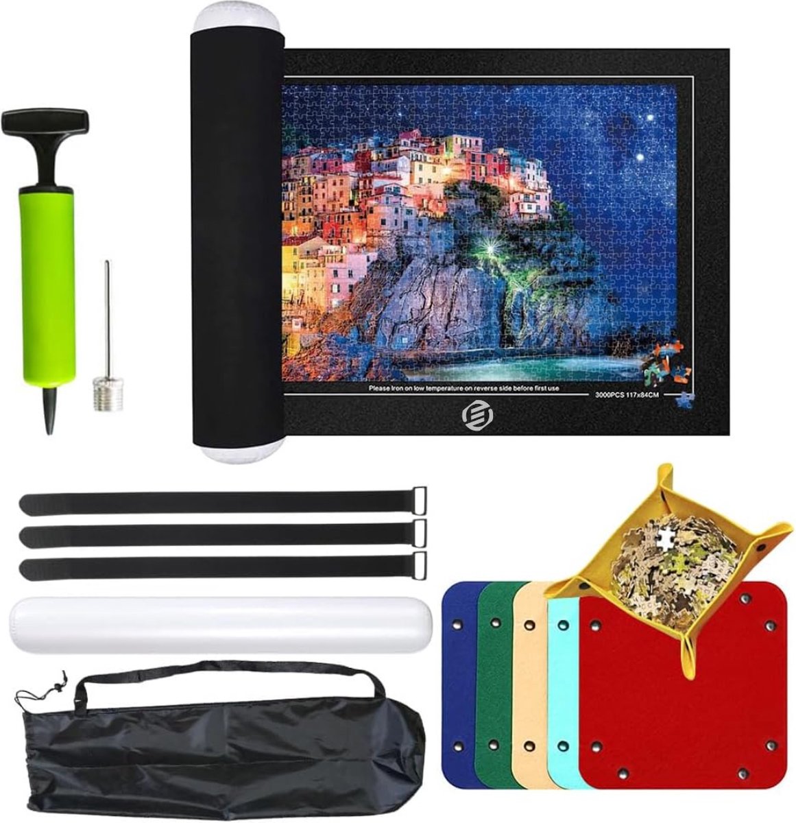 Equivera Puzzelplaat - Puzzelmat - Puzzelbord - Puzzel Plaat - Puzzelplank - Puzzelbord