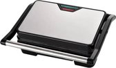 Bol.com Croque Monsieur Toestel - Tosti Apparaat - Contactgrill met Anti-aanbaklaag - 750 W - Grijs aanbieding