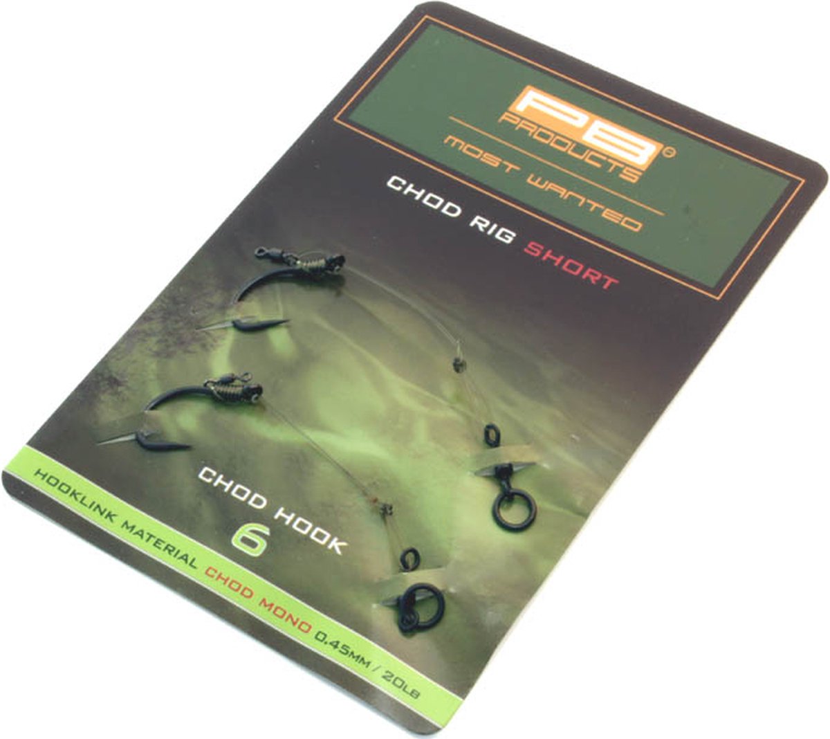 PB Products - Chod Rig Short - Karper onderlijn - Maat 4