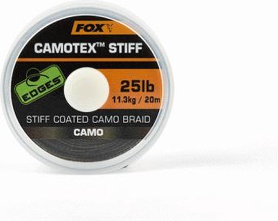 Fox Camotex Stiff - Onderlijnmateriaal - Light Camo - 20lb van Fox — afbeelding 4