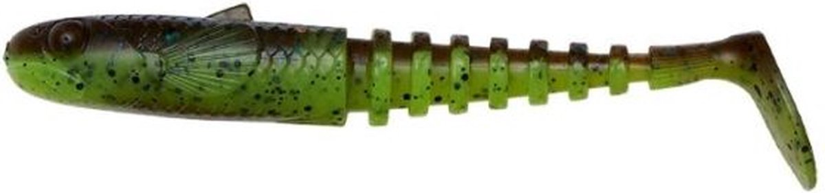 Savage Gear Gobster Shad Chartreuse Pumpkin 9cm