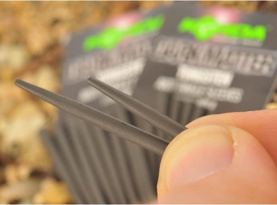 Korda - Dark Matter Tungsten Anti Tangle Sleeves - Long - Zwart van Korda — afbeelding 5