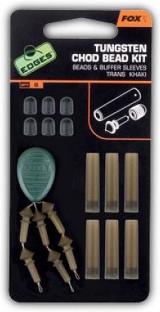 Fox Edges Micro Chod Bead Kit - Camo van Fox — afbeelding 4