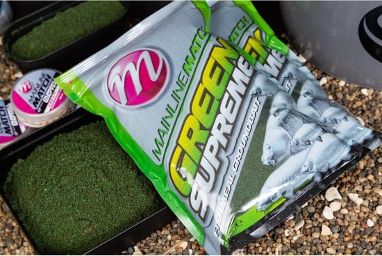 Mainline Green Supreme Fishmeal Groundbait - 1kg van Merkloos — afbeelding 4