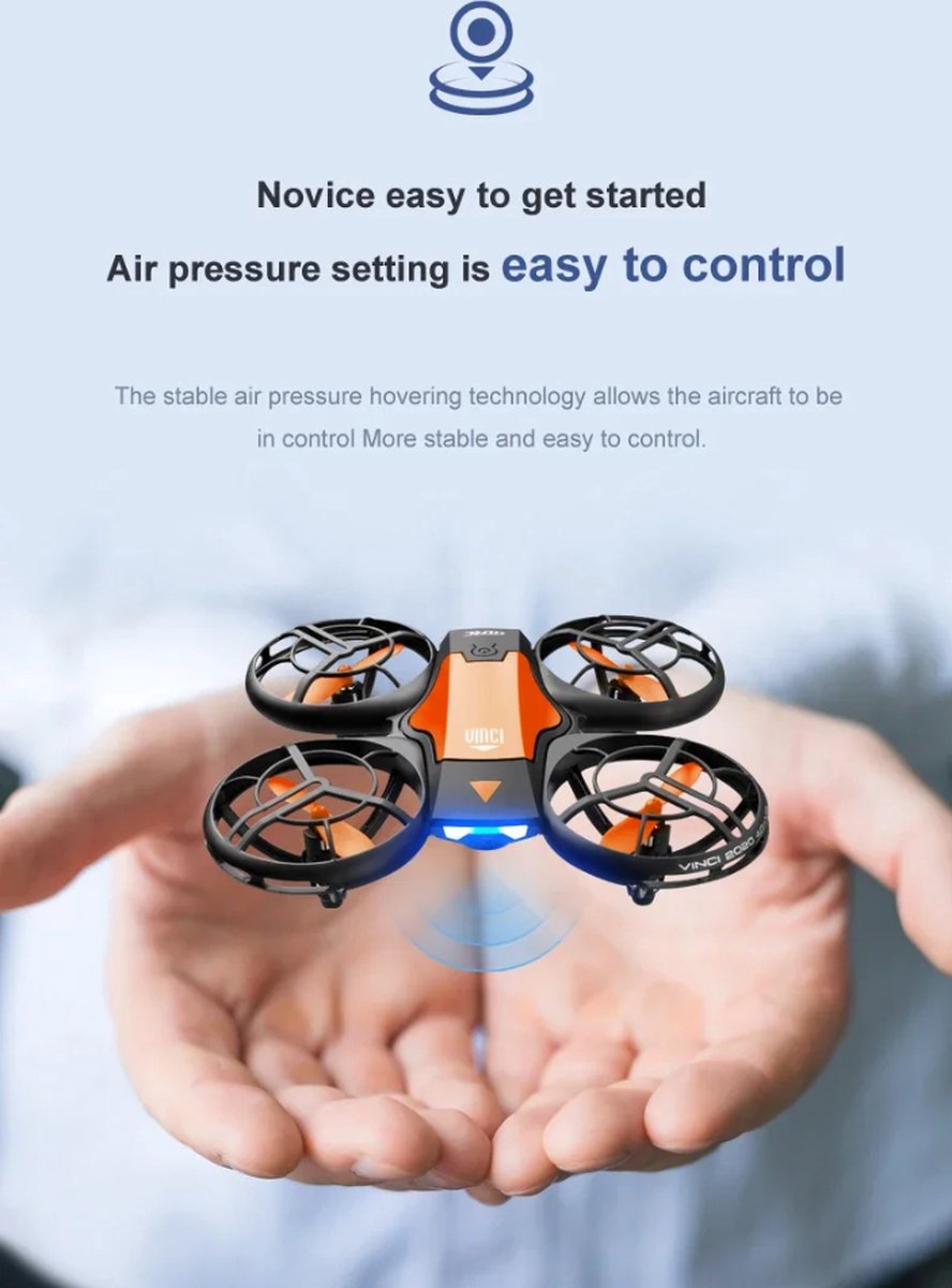 4drc V8 Mini Drone met Camera - 4K Camera thumbnail 2