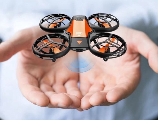 V8 Mini Drone met Camera - 4K Camera - WIFI - 2 Accu's - Voor buiten en binnen - Eenvoudig te gebruiken - Streamen - 360 graden flips