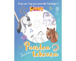 Penny Paarden Tekenen - Kleurboek - Kleurboek Paarden - Paardencadeaus - Tekenen - Tekenboek - Paarden Spullen - Creatief - Paarden - Paard - Pony -…