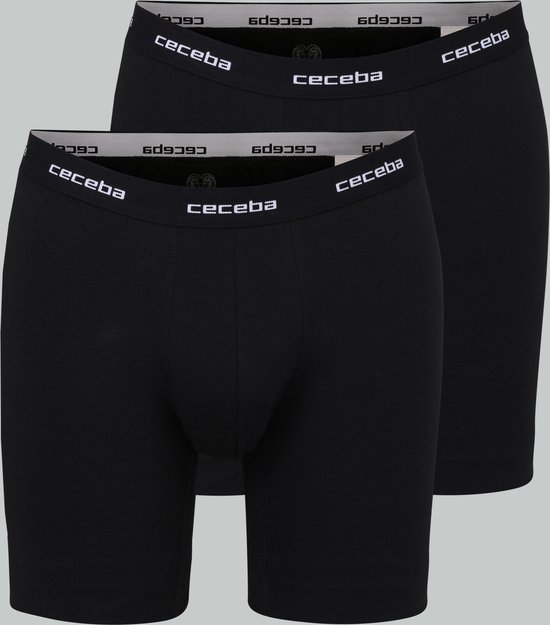 CECEBA New Classics - 2-pack Heren cyclist boxer - extra lange pijpen ...