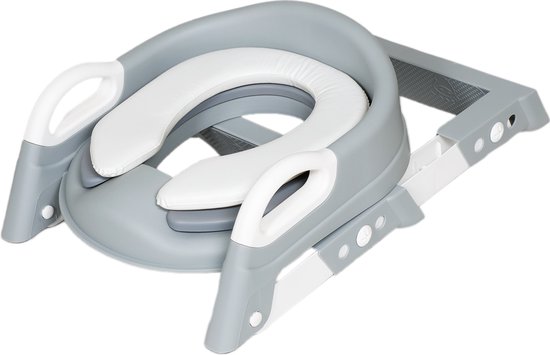 YUGN Réducteur de Toilettes avec escalier et tapis - 44x34x35 CM - Astuce cadeau