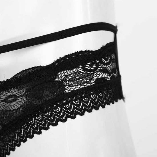 Slips ouverts sexy pour hommes - Lingerie pour hommes - Caleçons - Sous-vêtements - Zwart