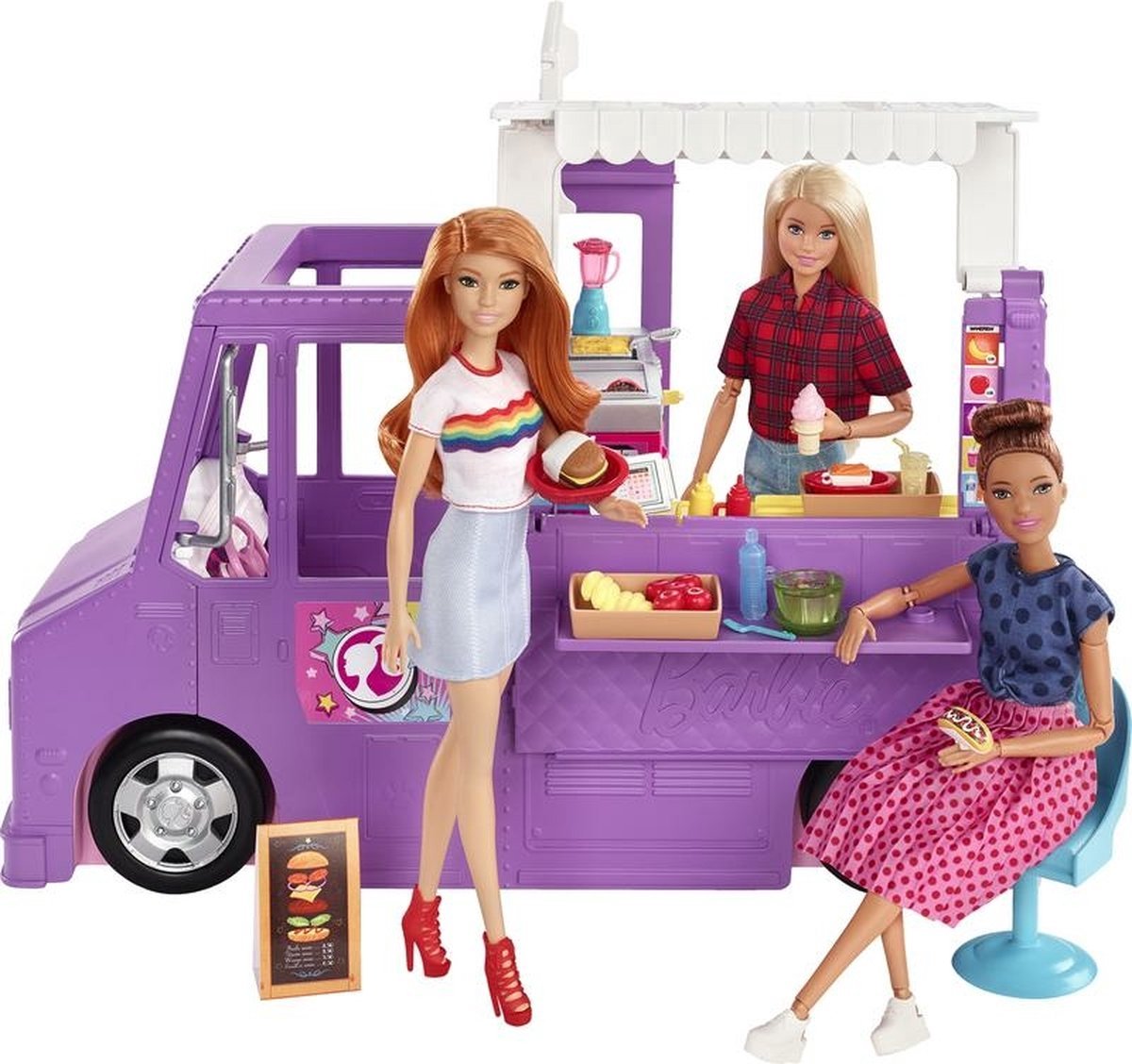 Barbie Fresh 'n Fun Foodtruck — afbeelding 14