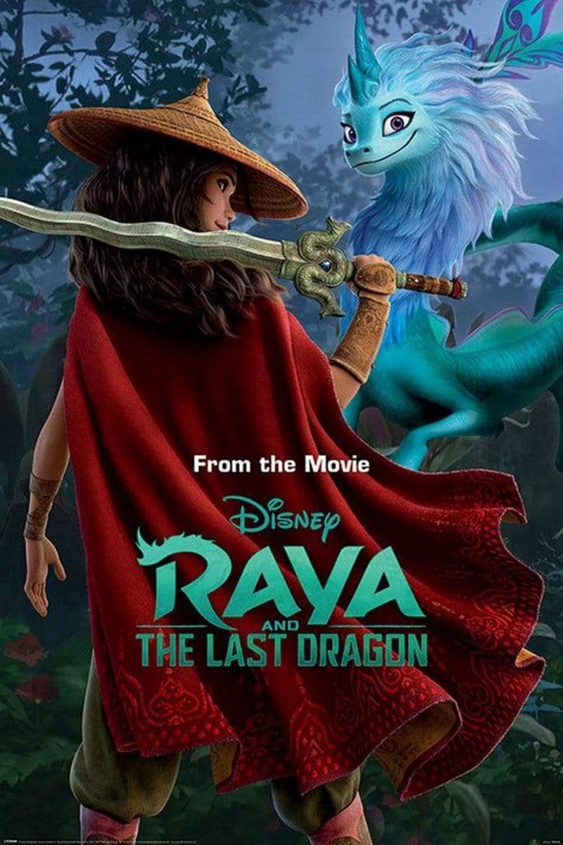 Pyramid Raya and the Last Dragon Warrior - Maxi Poster Multi color
