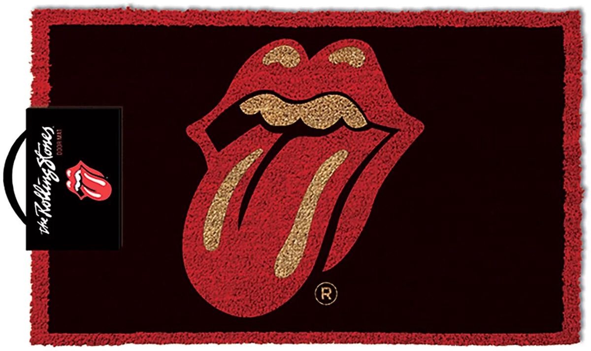 The Rolling Stones Tongue Unisex Deurmat - meerkleurig - Standard