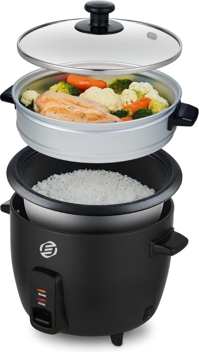 Equivera Rice Cooker - Rijstkoker - Rijstkokers - Rijst koker - Must Have Voor In Uw Keuken