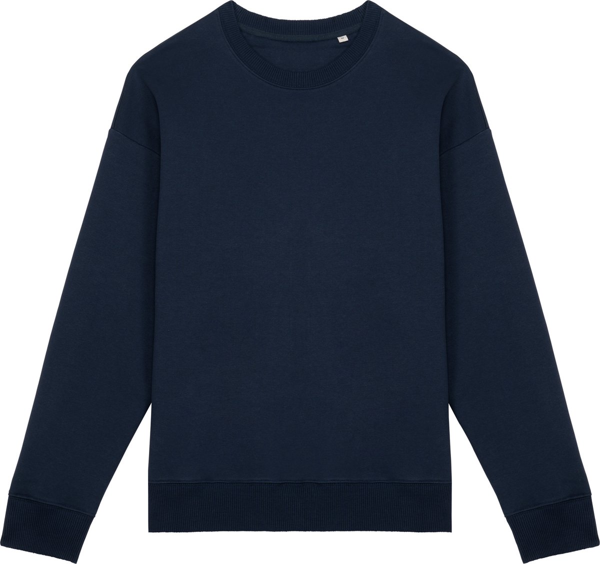 Native Spirit Ecologische oversized uniseks sweater met ronde hals NS440 - Navy Blue - XXS