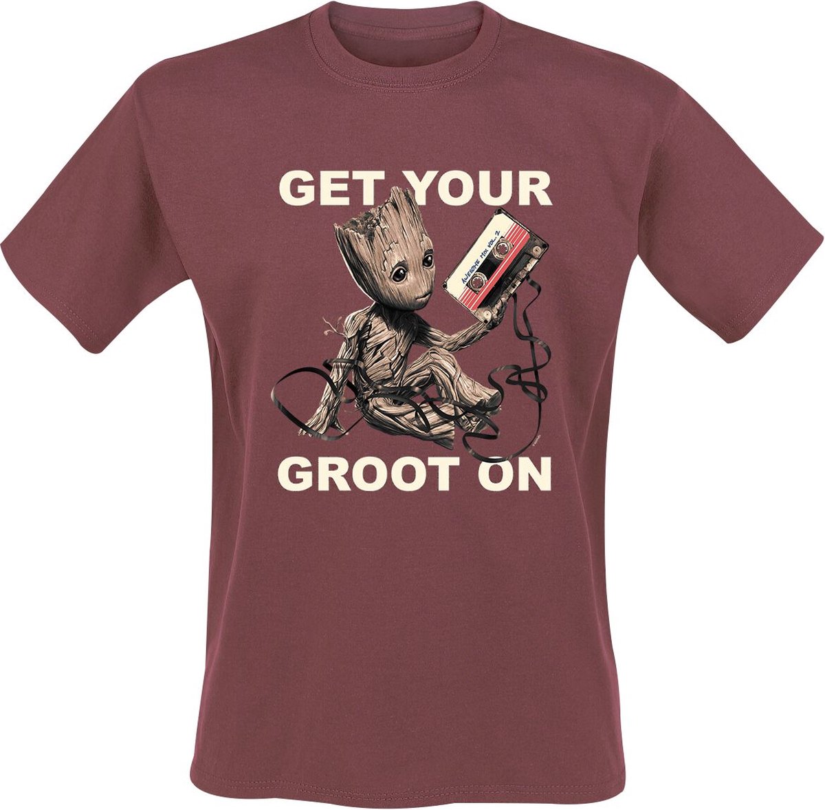 Guardians Of The Galaxy Vol. 2 - Get Your Groot On T-shirt rood L